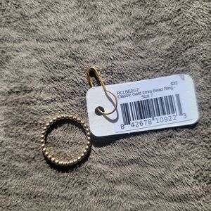 enewton classic gold 2mm bead ring